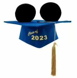 Disney Hat - Mickey Ears Graduation Cap - Class Of 2023 - Mortarboard