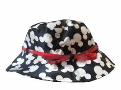Disney Hat - Rain Hat - Mickey Mouse Icons - Black & White