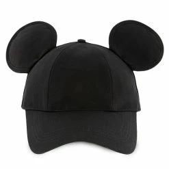 Disney Hat - Baseball Cap - Mickey Mouse Ears - Black