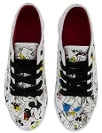 Disney Canvas Shoes For Women - Mickey Mouse Comic