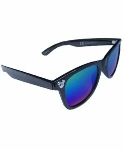 Disney Sunglasses - Mickey Icons With Mirror Lens - Black