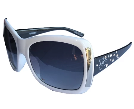 Disney Arribas Sunglasses - Mickey Icons With Crystals - White 3 Disney Arribas Sunglasses - Mickey Icons With Crystals - White