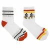 Disney Crew Socks For Men - Mickey Mouse - Striped - 2 Pack -Hats Sales img 7514
