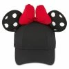 Disney Hat - Baseball Cap - Minnie Mouse Polka Dot Ears - Black -Hats Sales juf35g9u41