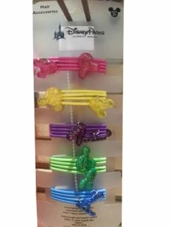 Disney Hair Accessory - Mickey Mouse Icon Hair Ties - Set Of 5