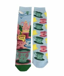 Disney Socks For Women - Mad Tea Party Tea Cups