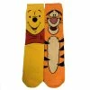 Disney Socks For Adults - Winnie The Pooh - Winnie The Pooh And Tigger 1 Disney Socks For Adults - Winnie The Pooh - Winnie The Pooh And Tigger -Hats Sales sc10255