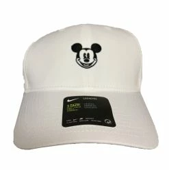 Disney Hat - Baseball Cap - Nike - Mickey Mouse Face - White
