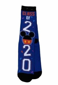 Disney Socks For Adults - Class Of 2020 - Mickey Mouse
