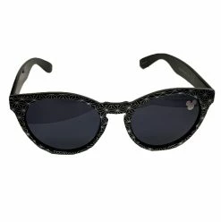 Disney Sunglasses - Mickey Star Pattern - Silver & Black