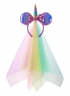 Disney Ears Headband - Minnie Mouse Unicorn - Sequined