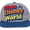 Disney Hat - Baseball Cap - Walt Disney World Retro Logo -Hats Sales sc11885