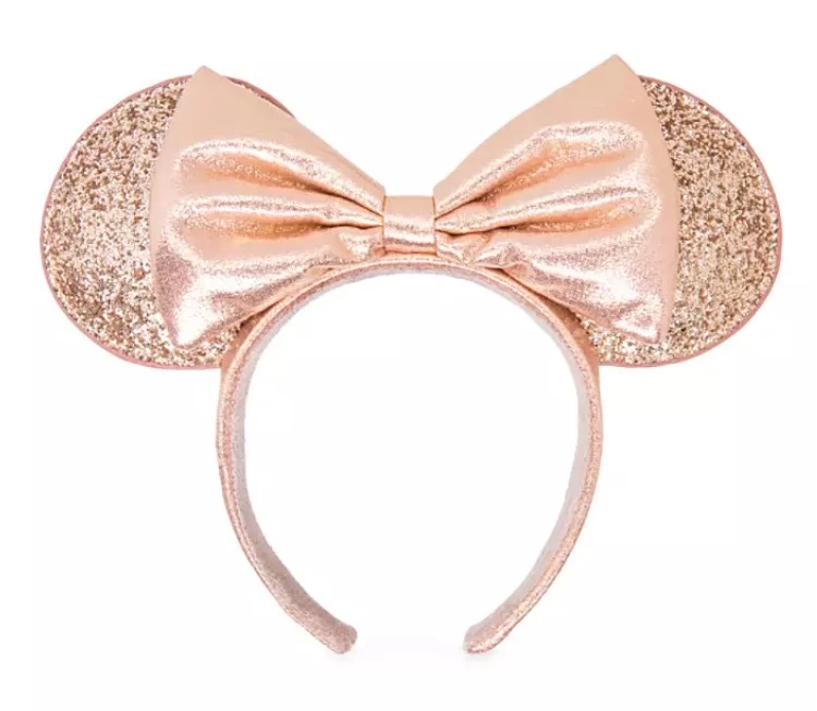 Disney Ears Headband - Minnie Mouse Glitter - Briar Rose Gold 3 Disney Ears Headband - Minnie Mouse Glitter - Briar Rose Gold