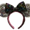 Disney Ears Headband - Minnie Mouse Rainbow Confetti -Hats Sales sc12813