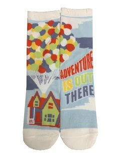 Disney Socks For Adults - Pixar UP - Adventure Is Out There