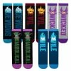 Disney Socks Set For Adults - Disney Villains - 5 Pairs -Hats Sales sc132182