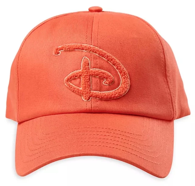 Disney Hat - Baseball Cap - Walt Disney World - Coral - Chenille 3 Disney Hat - Baseball Cap - Walt Disney World - Coral - Chenille