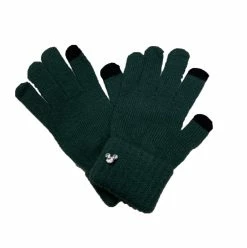 Disney Knit Gloves - Mickey Mouse Gem - Green