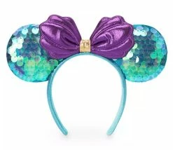 Disney Ears Headband - Minnie Mouse - Ariel Sequin