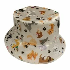 Disney Rain Hat For Women - Reigning Cats And Dogs