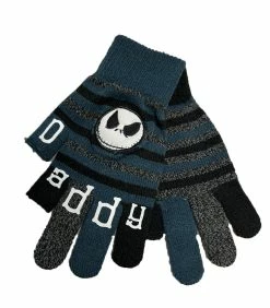 Disney Knit Gloves - Bone Daddy - Jack Skellington