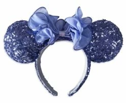 Disney Ears Headband - Minnie Mouse Sequined - Iris