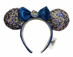 Disney Ears Headband - Minnie Mouse - Pink & Blue - Passholder