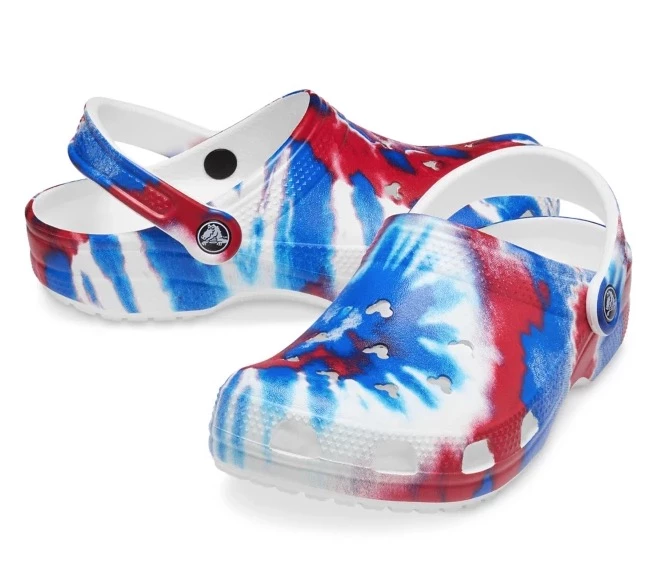 Disney Crocs For Adults - Mickey Mouse Tie-Dye Americana 3 Disney Crocs For Adults - Mickey Mouse Tie-Dye Americana