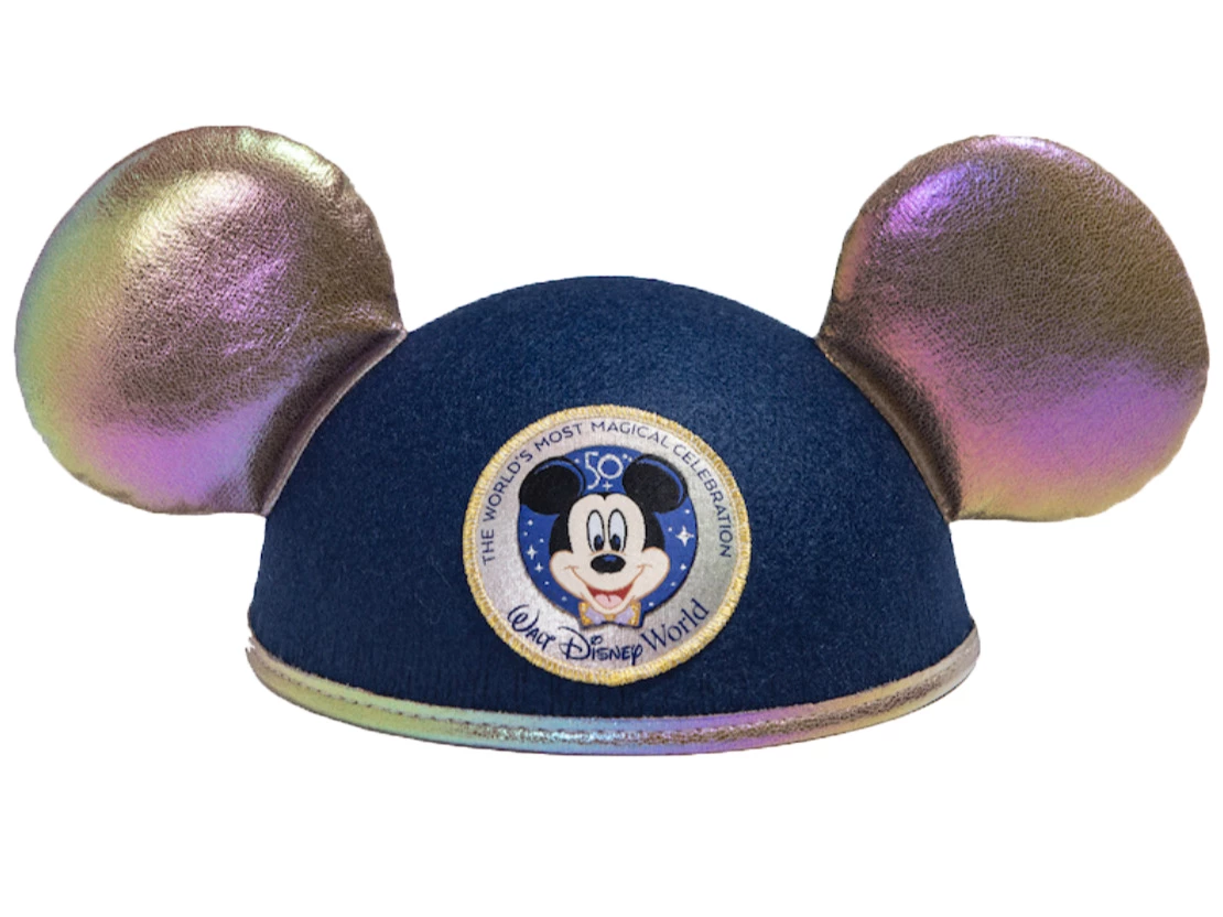 Disney Hat - Ears Hat - 50th Anniversary Celebration 3 Disney Hat - Ears Hat - 50th Anniversary Celebration