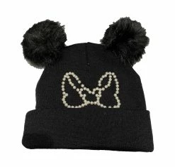 Disney Knit Hat - Minnie Pom Pom - Bow