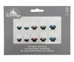 Disney Nail Decal Set - Minnie Mouse Icon Rainbow