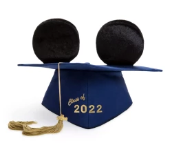 Disney Hat - Mickey Ears Graduation Cap - Class Of 2022 - Mortarboard