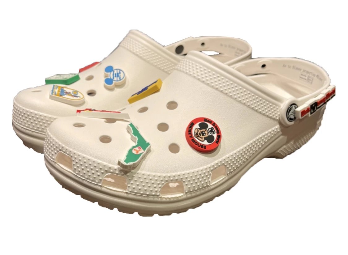 Disney Crocs For Adults - 50th Anniversary Vault - White 3 Disney Crocs For Adults - 50th Anniversary Vault - White