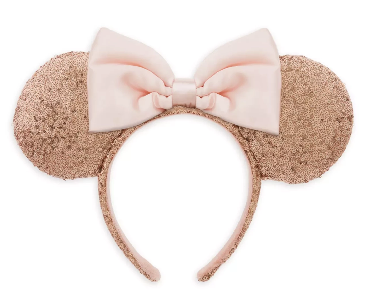 Disney Ears Headband - Minnie Mouse - Rose Gold & Pink 3 Disney Ears Headband - Minnie Mouse - Rose Gold & Pink