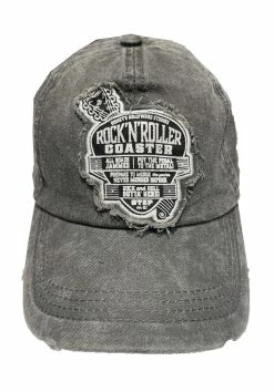 Disney Hat - Baseball Cap - Rock N Roller Coaster - Grey