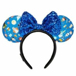 Disney Loungefly Ears Headband - Disney Parks Chibi - Blue