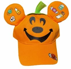 Disney Hat - Baseball Cap - 2022 Halloween Jack O Lantern