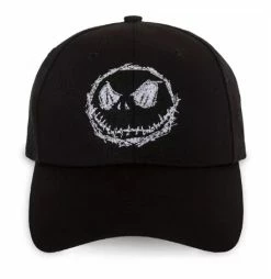 Disney Hat - Baseball Cap - Jack Skellington - Glow-in-the-Dark