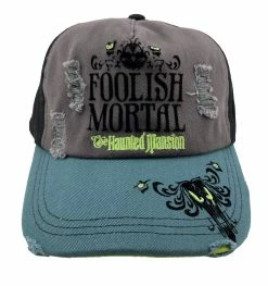 Disney Hat - Baseball Cap - Haunted Mansion Foolish Mortal