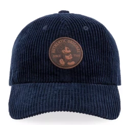Disney Hat - Baseball Cap - Mickey Mouse Corduroy - Blue