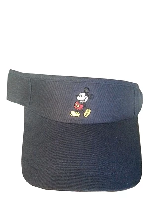 Disney Sun Visor Hat - Mickey Mouse Standing - Navy Blue 3 Disney Sun Visor Hat - Mickey Mouse Standing - Navy Blue