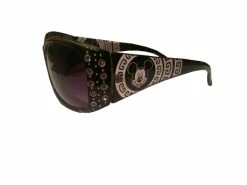 Disney Sunglasses - Mickey Mouse Face - Crystal Jeweled - Black